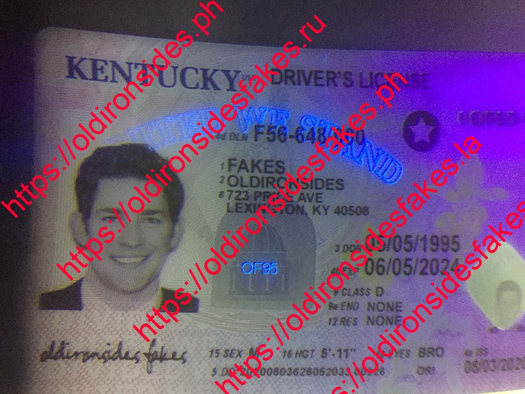 Fake Kentucky Id